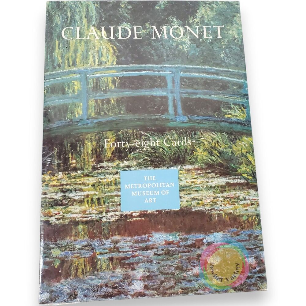 The Met Claude Monet 48 Note Cards New Sealed Gift